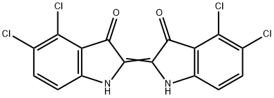 4,4',5,5'-Tetrachloro-Δ2,2'(3H,3'H)-bi[1H-indole]-3,3'-dione