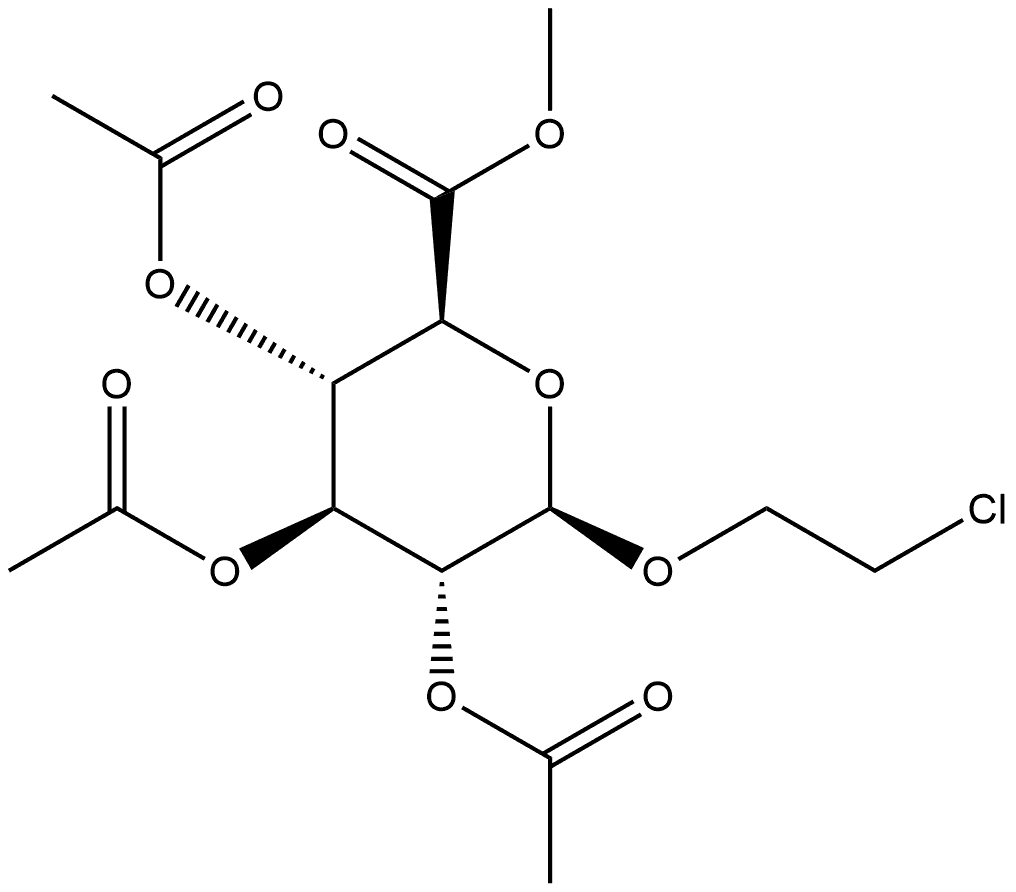2-氯乙基2,3,4-三-O-乙酰基-Β-D-吡喃葡萄糖醛酸甲酯