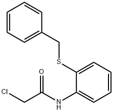 N-[2-(BENZYLTHIO)PHENYL]-2-CHLOROACETAMIDE