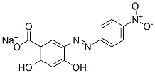 2,4-Dihydroxy-4'-nitroazobenzene-5-carboxylic acid sodium salt
