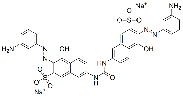 disodium 7,7'-(carbonyldiimino)bis[3-[(3-aminophenyl)azo]-4-hydroxynaphthalene-2-sulphonate]