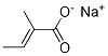 2-Butenoic acid, 2-Methyl-, sodiuM salt, (2E)-