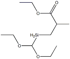 3-[Diethoxy(methyl)silyl]-2-methylpropionic acid ethyl ester