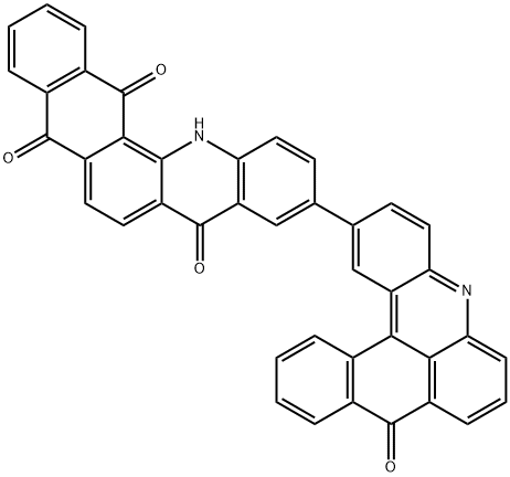 10-(9-Oxo-9H-naphth(3,2,1-kl)acridin-2-yl)naphth(2,3-c)acridine-5,8,14 (13H)-trione