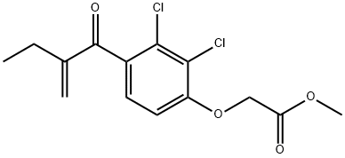 2,3-Dichloro-4-(α-ethylacryloyl)phenoxyacetic acid methyl ester