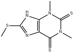 3,7-Dihydro-1,3-dimethyl-8-(methylthio)-1H-purine-2,6-dithione