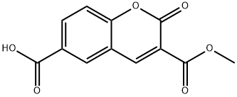 3-Methoxycarbonyl-2-oxo-α-chromene-6-carboxylic acid