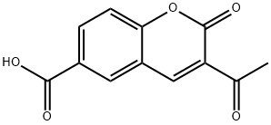 3-Acetyl-2-oxo-α-chromene-6-carboxylic acid