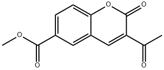 3-Acetyl-2-oxo-α-chromene-6-carboxylic acid methyl ester