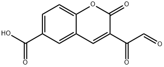 3-Glyoxyloyl-2-oxo-α-chromene-6-carboxylic acid