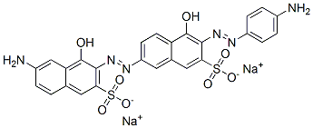 7-Amino-6'-[(4-aminophenyl)azo]-1,5'-dihydroxy-[2,2'-azobisnaphthalene]-3,7'-disulfonic acid disodium salt