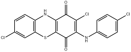 3-[(4-Chlorophenyl)amino]-2,7-dichloro-1H-phenothiazine-1,4(10H)-dione