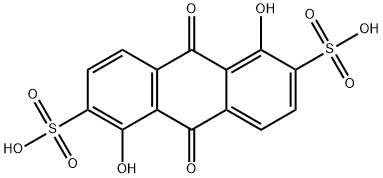 1,5-dihydroxy-9,10-dioxo-9,10-dihydroanthracene-2,6-disulfonic acid