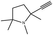 Pyrrolidine, 2-ethynyl-1,2,5,5-tetramethyl- (7CI,8CI)