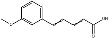 5-(3-甲氧基苯基)-2,4-戊二烯酸