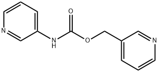 3-Pyridinecarbamic acid 3-pyridylmethyl ester