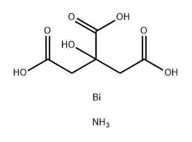ammonium bismuth(3+) 2-hydroxypropane-1,2,3-tricarboxylate(2:1:1)