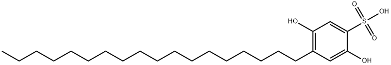 2,5-dihydroxy-4-octadecylbenzenesulphonic acid