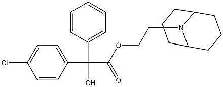 4-Chlorobenzilic acid=2-(9-azabicyclo[3.3.1]nonan-9-yl)ethyl ester