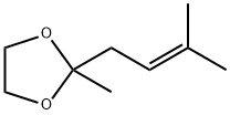1,3-Dioxolane,  2-methyl-2-(3-methyl-2-butenyl)-  (7CI,9CI)