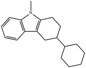 3-cyclohexyl-9-methyl-1,2,3,4-tetrahydrocarbazole