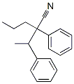 2-phenyl-2-(1-phenylethyl)pentanenitrile