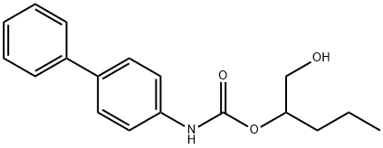 1-hydroxypentan-2-yl N-(4-phenylphenyl)carbamate