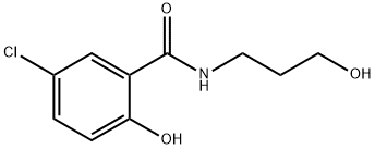 Benzamide, 5-chloro-2-hydroxy-N- (3-hydroxypropyl)-
