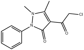 4-(2-CHLORO-ACETYL)-1,5-DIMETHYL-2-PHENYL-1,2-DIHYDRO-PYRAZOL-3-ONE