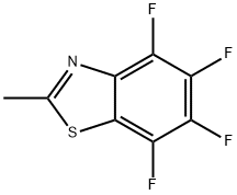 Benzothiazole, 4,5,6,7-tetrafluoro-2-methyl- (9CI)