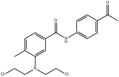 4'-Acetyl-3-[bis(2-chloroethyl)amino]-4-methylbenzanilide