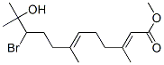10-Bromo-11-hydroxy-3,7,11-trimethyl-2,6-dodecadienoic acid methyl ester