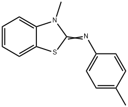 3-METHYL-2-P-TOLYLIMINO-BENZOTHIAZOLINE