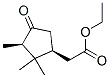 (2S-cis)-2-(2,2,3-trimethyl-4-oxocyclopentyl)ethyl acetate