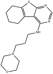 N-(3-morpholinopropyl)-5,6,7,8-tetrahydrobenzo[4,5]thieno[2,3-d]pyrimidin-4-amine