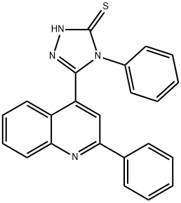 4-苯基-5-(2-苯基喹啉-4-基)-4H-1,2,4-三唑-3-硫醇