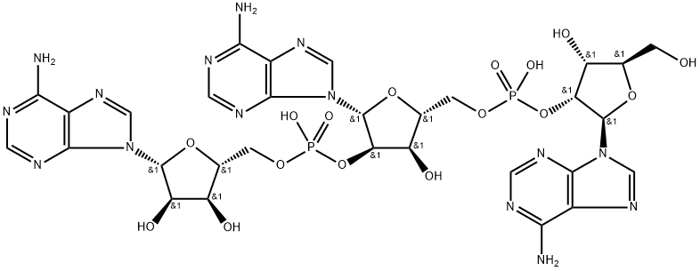 adenylyl-(2'-5')-adenylyl-(2'-5')adenosine