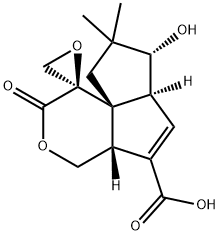 (2R,9'aS)-4',4'aα,6'aβ,7',8',9'-Hexahydro-7'α-hydroxy-8',8'-dimethyl-2'-oxospiro[oxirane-2,1'(2'H)-pentaleno[1,6a-c]pyran]-5'-carboxylic acid