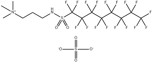 [3-[[(heptadecafluorooctyl)sulphonyl]amino]propyl]trimethylammonium hydrogen sulphate