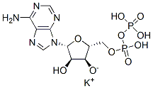 Adenosine 5'-(trihydrogen diphosphate), monopotassium salt