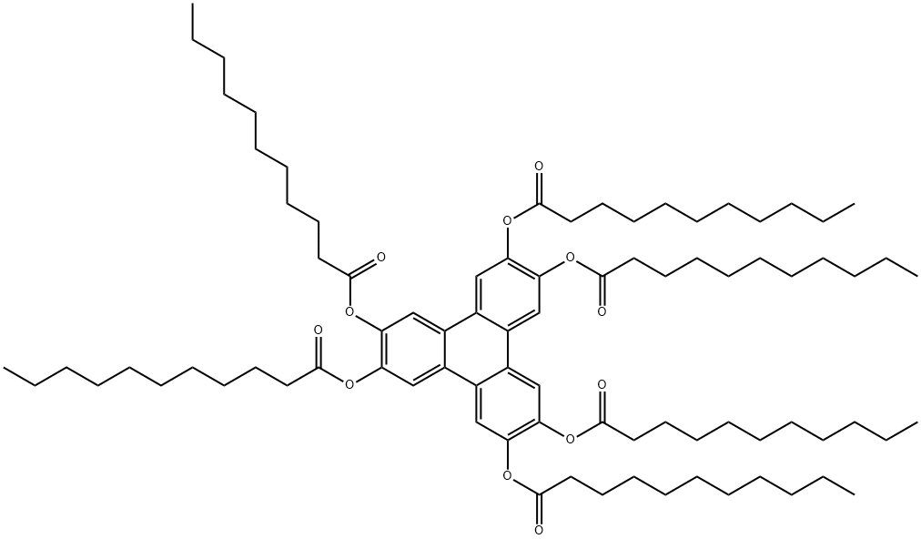 2,3,6,7,10,11-Hexakis[undecanoyloxy]triphenylen