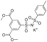 dimethyl 5-(N-tosylsulphamoyl)isophthalate, potassium salt