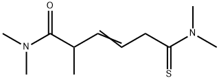 3-Hexenamide,  6-(dimethylamino)-N,N,2-trimethyl-6-thioxo-