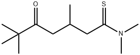 Heptanethioamide,  N,N,3,6,6-pentamethyl-5-oxo-
