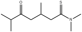 Heptanethioamide,  N,N,3,6-tetramethyl-5-oxo-