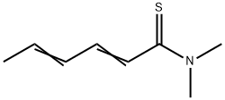 2,4-Hexadienethioamide,  N,N-dimethyl-
