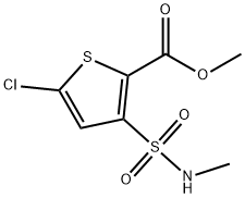 5-氯-3-(N-甲基氨磺酰基)-噻吩-2-甲酸甲酯