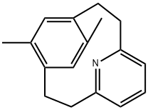16-Azatricyclo(9.2.2.14,8)hexadeca-4,6,8(16),11,13,14-hexaene, 12,14-d imethyl-