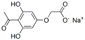 sodium 2-(4-acetyl-3,5-dihydroxy-phenoxy)acetate