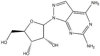 4,6-Diamino-1-(-D-ribofuranosyl)-1H-pyrazolo[3,4-d]pyrimidine